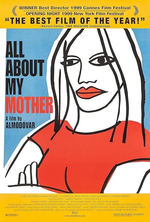 All About My Mother film posteri