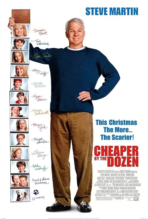 Cheaper by the Dozen film posteri