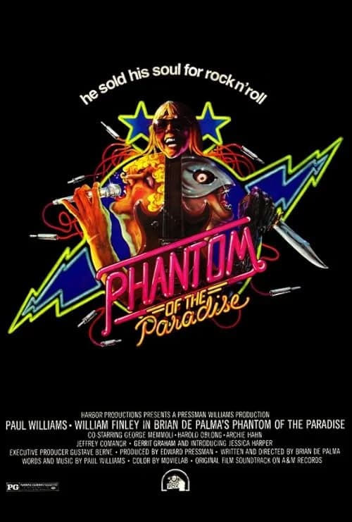 Phantom of the Paradise film posteri