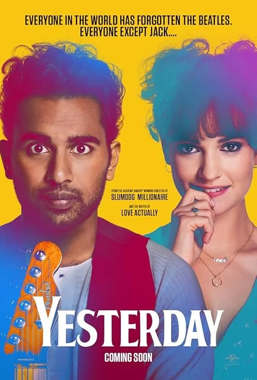 Yesterday film posteri